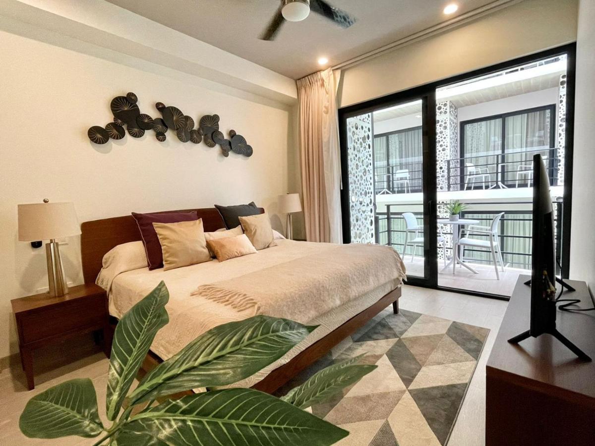 Estudio con cama extragrande