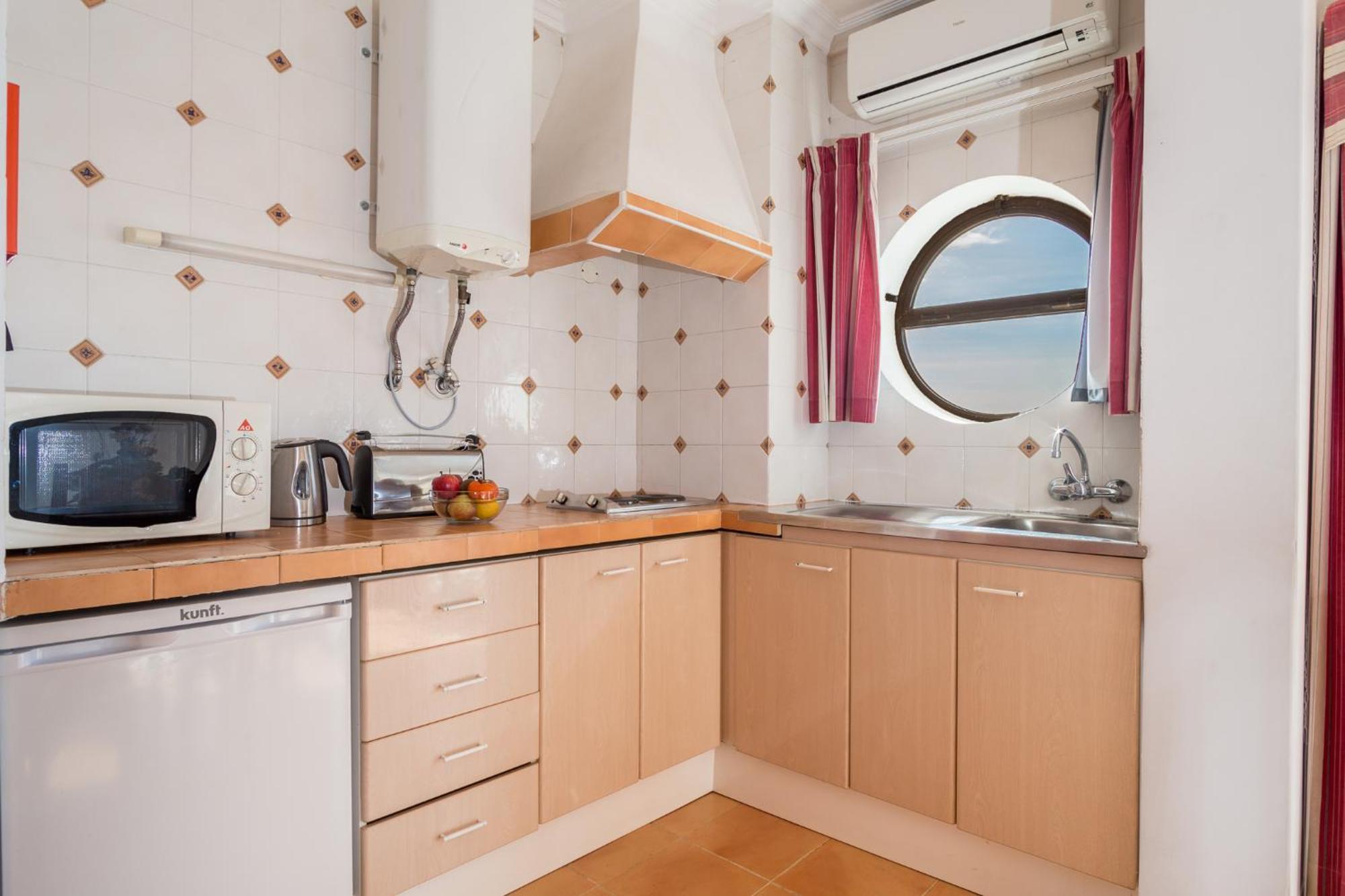 One-Bedroom Apartment Balcony