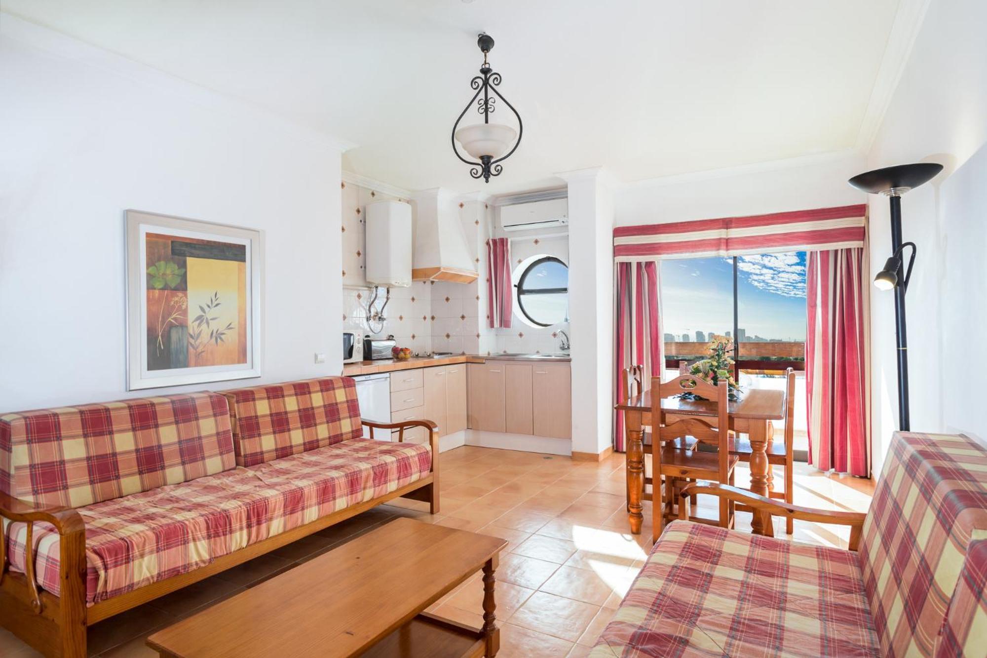 One-Bedroom Apartment Balcony