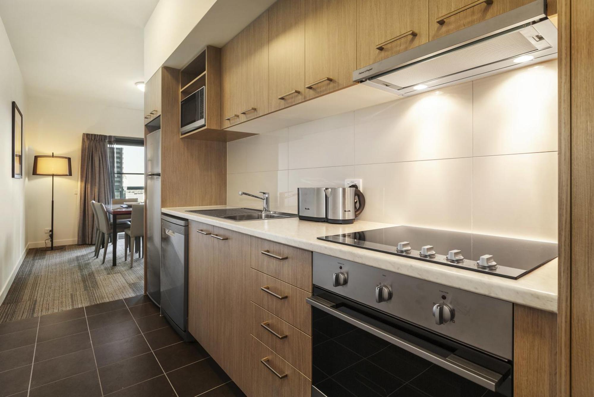 Premier One-Bedroom Apartment Balcony
