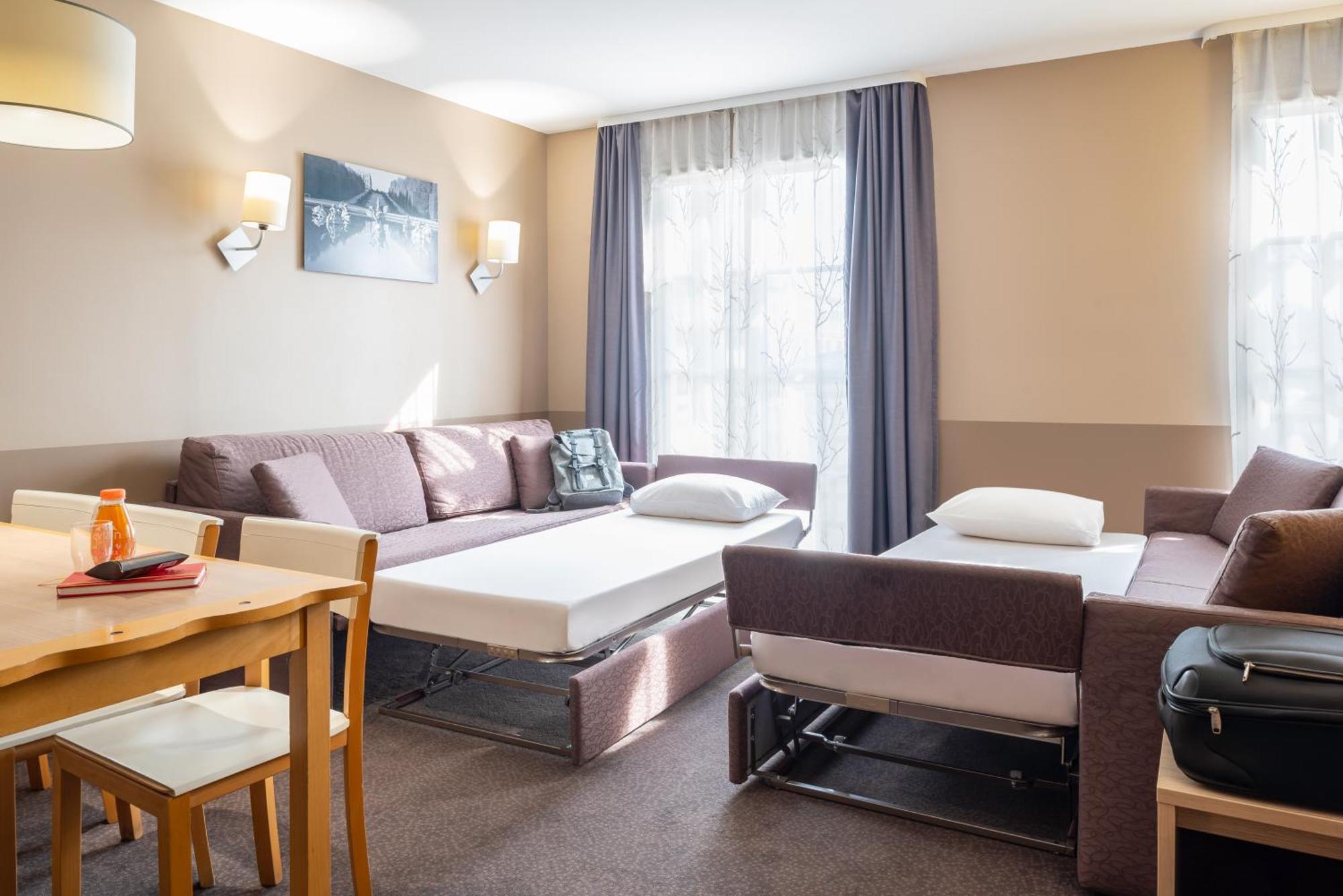 Apartment mit 1 Schlafzimmer (6 Erwachsene)