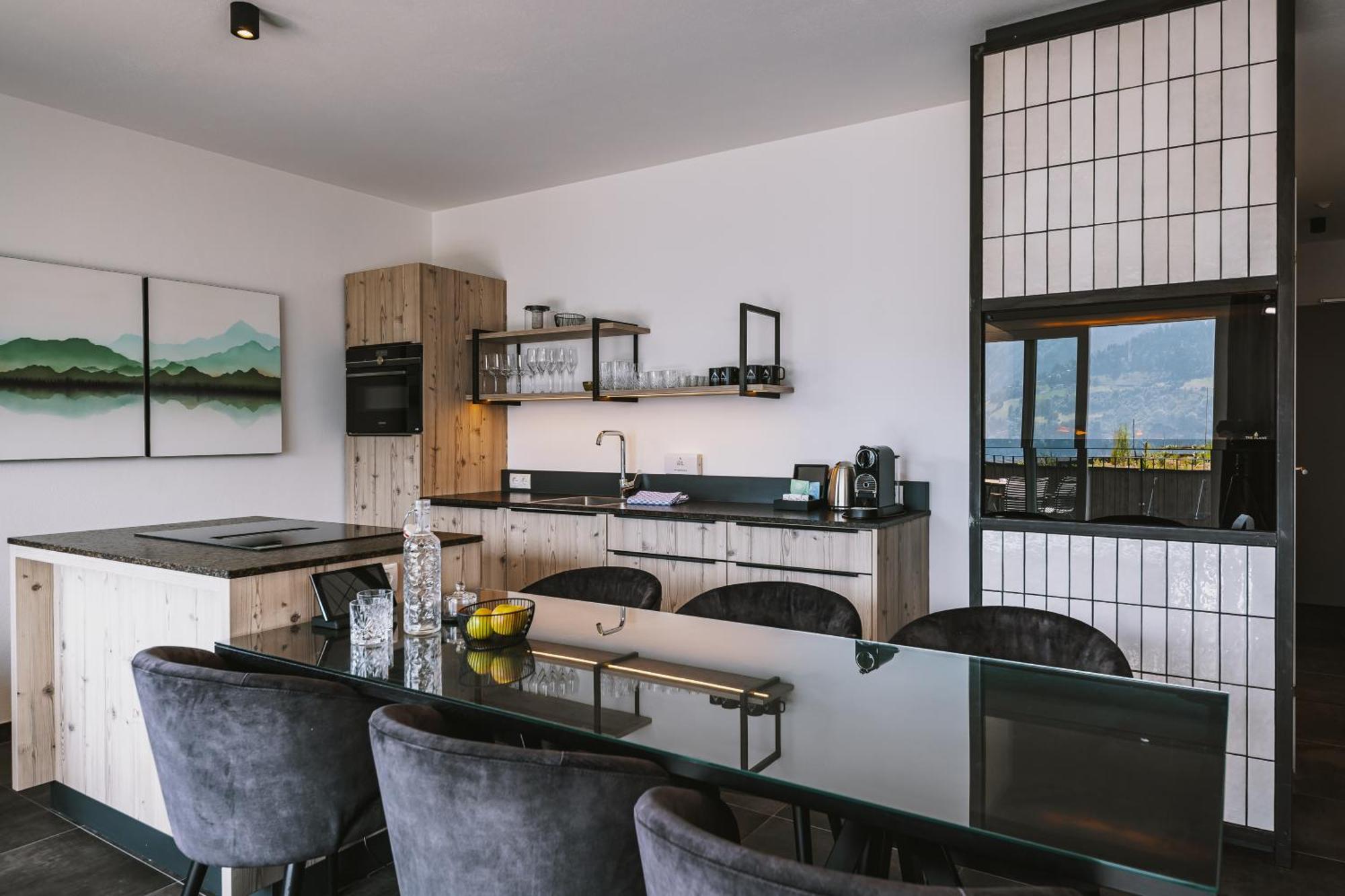 Suite mit 2 Schlafzimmern, Sauna und Balkon