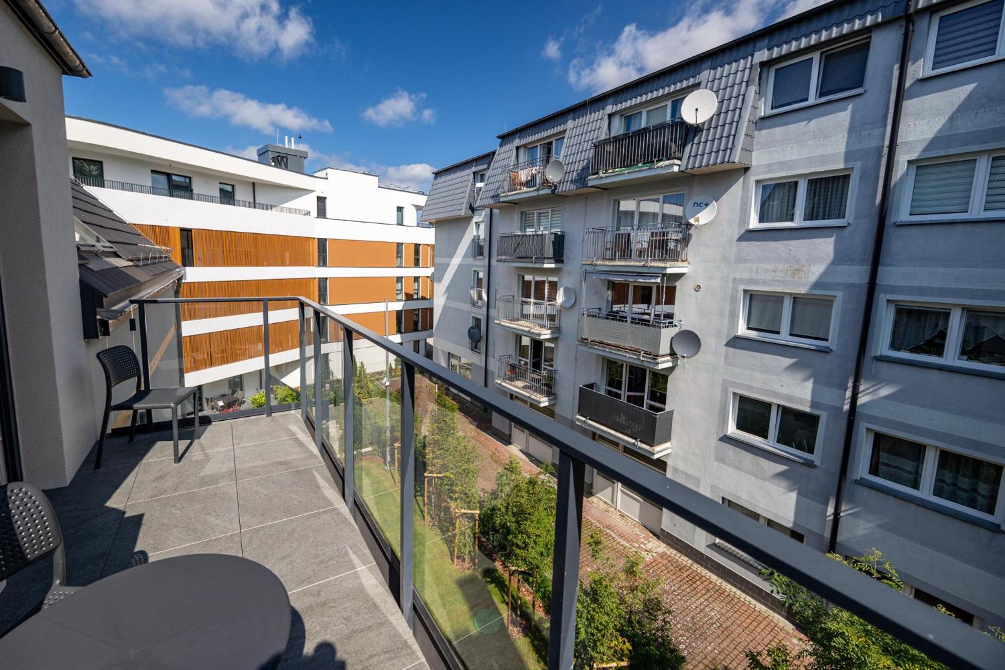Studio Apartment Balcony