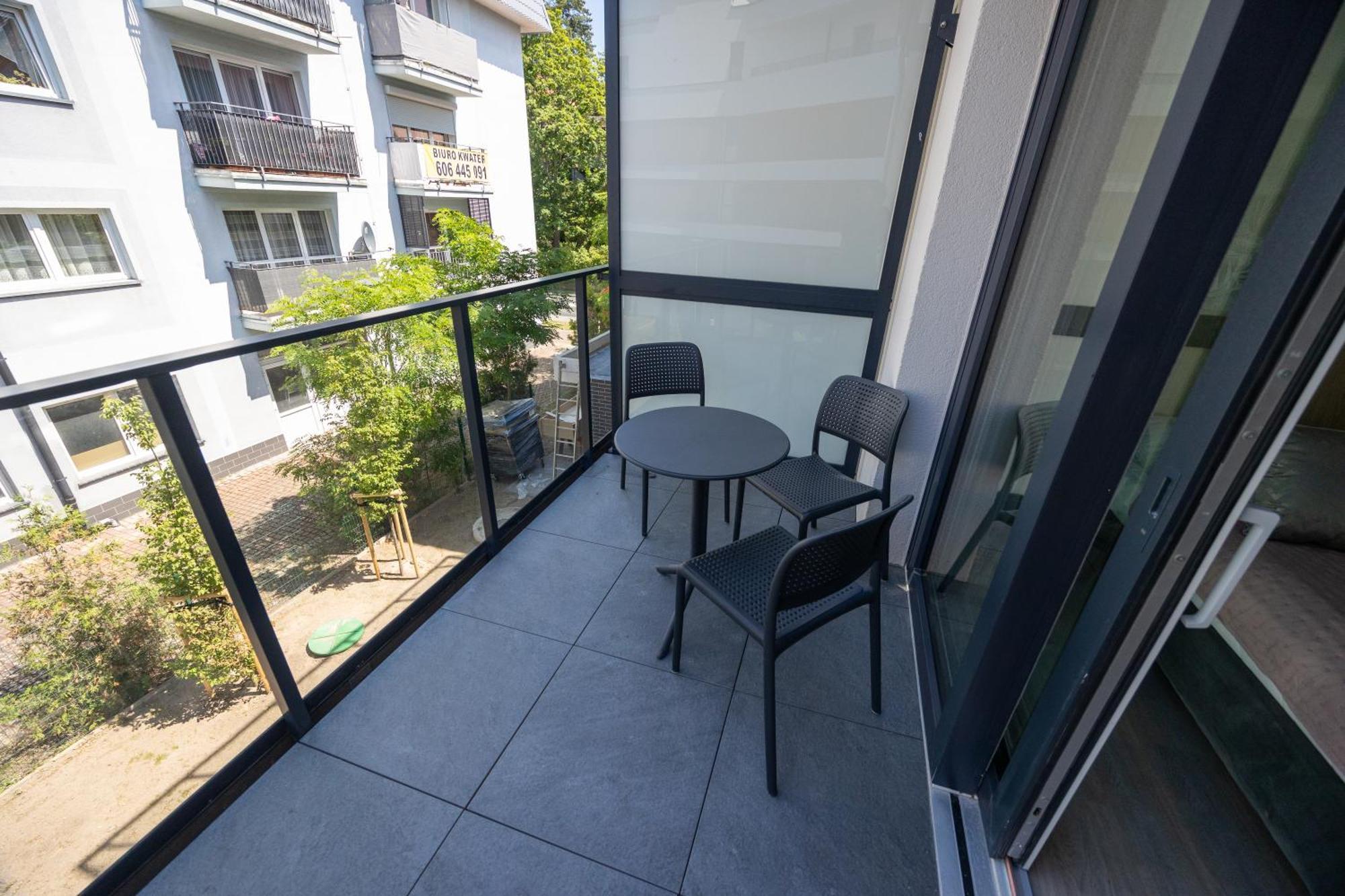 Studio Apartment Balcony