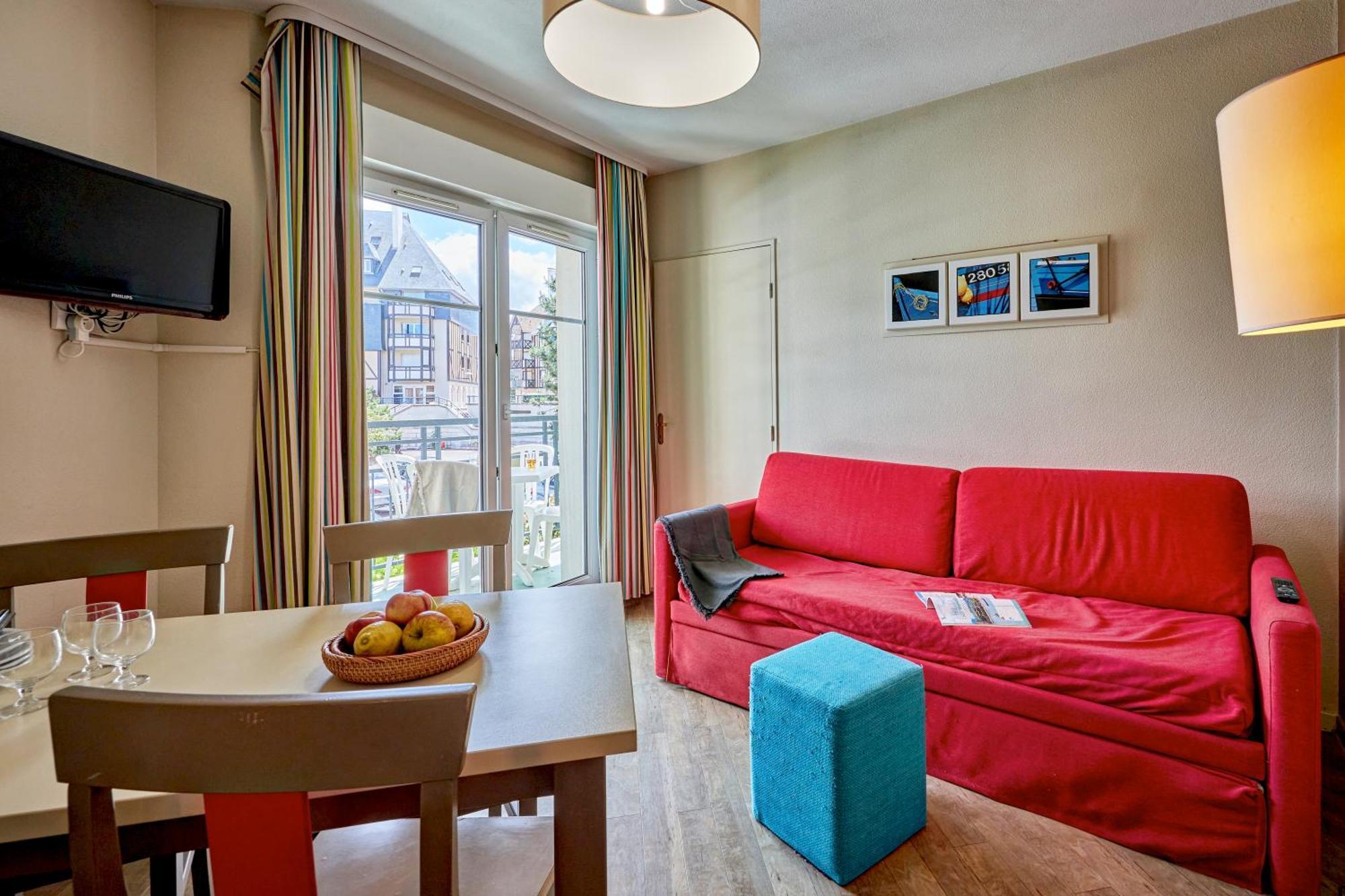Appartement met 1 Slaapkamer en Balkon (4 Personen)