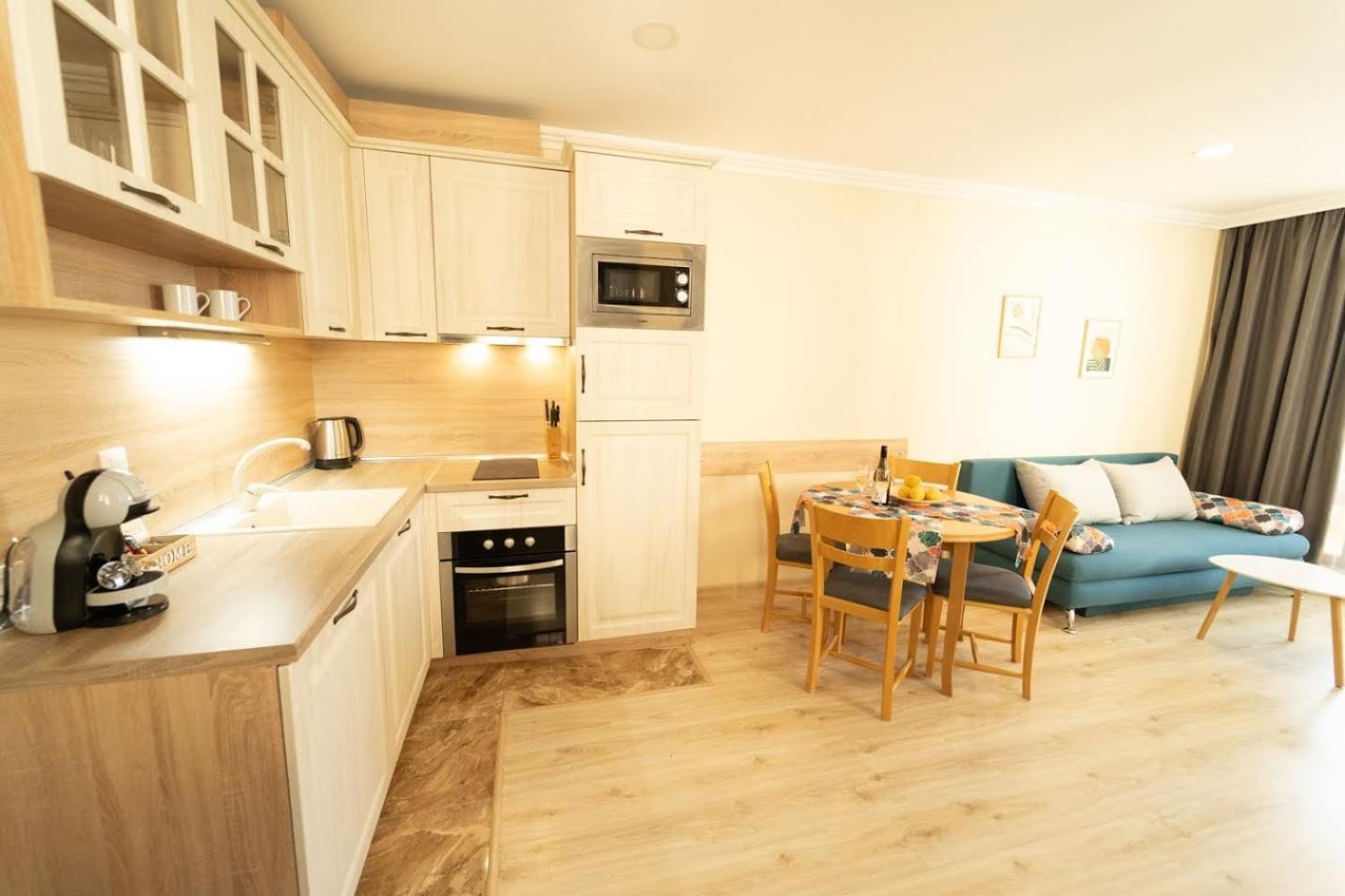 Apartment mit 1 Schlafzimmer und seitlichem Meerblick (4 Erwachsene)