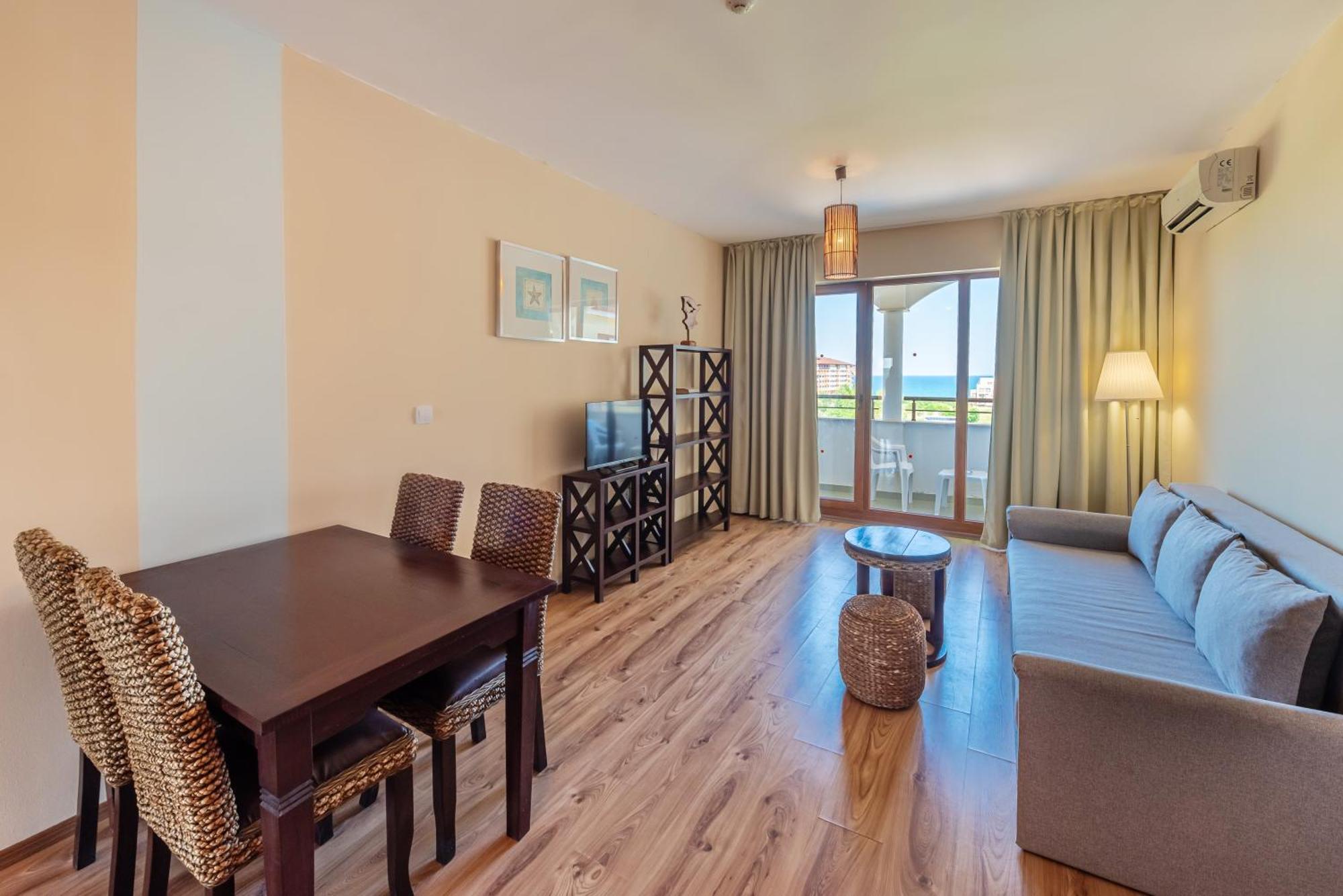 One-Bedroom Apartment Balcony Partial Sea View
