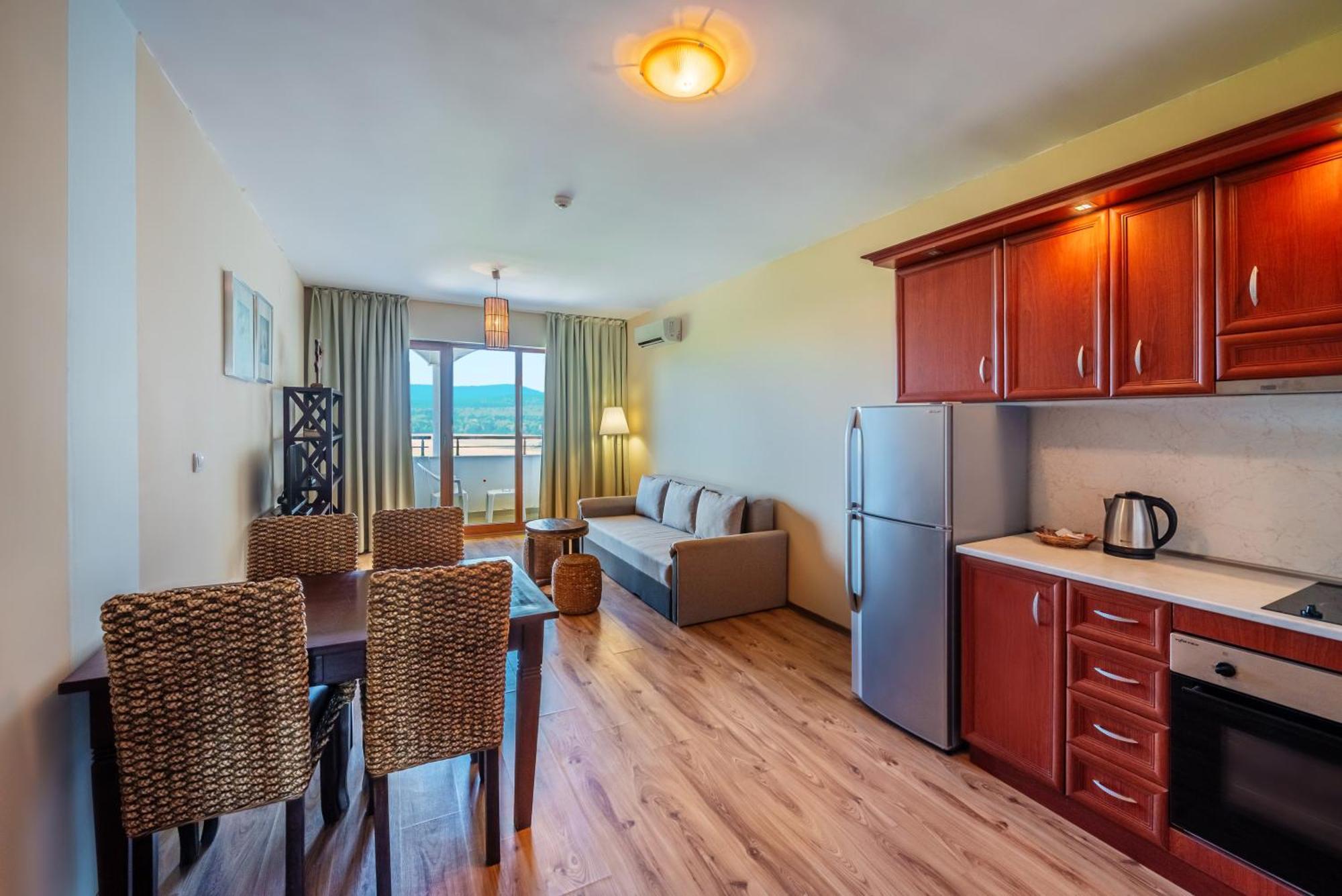 One-Bedroom Apartment Balcony