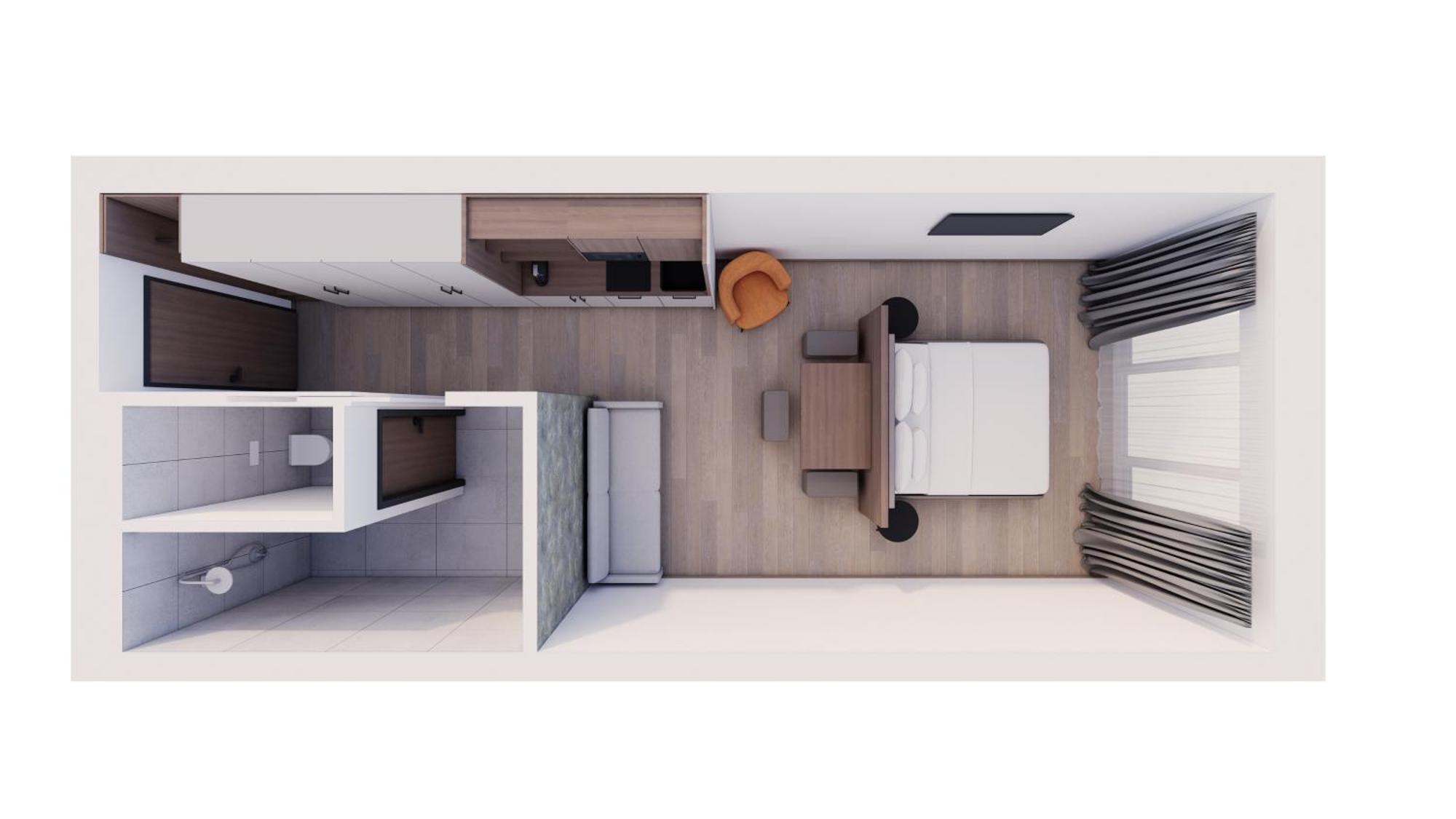 Suite met Uitzicht op de Bergen