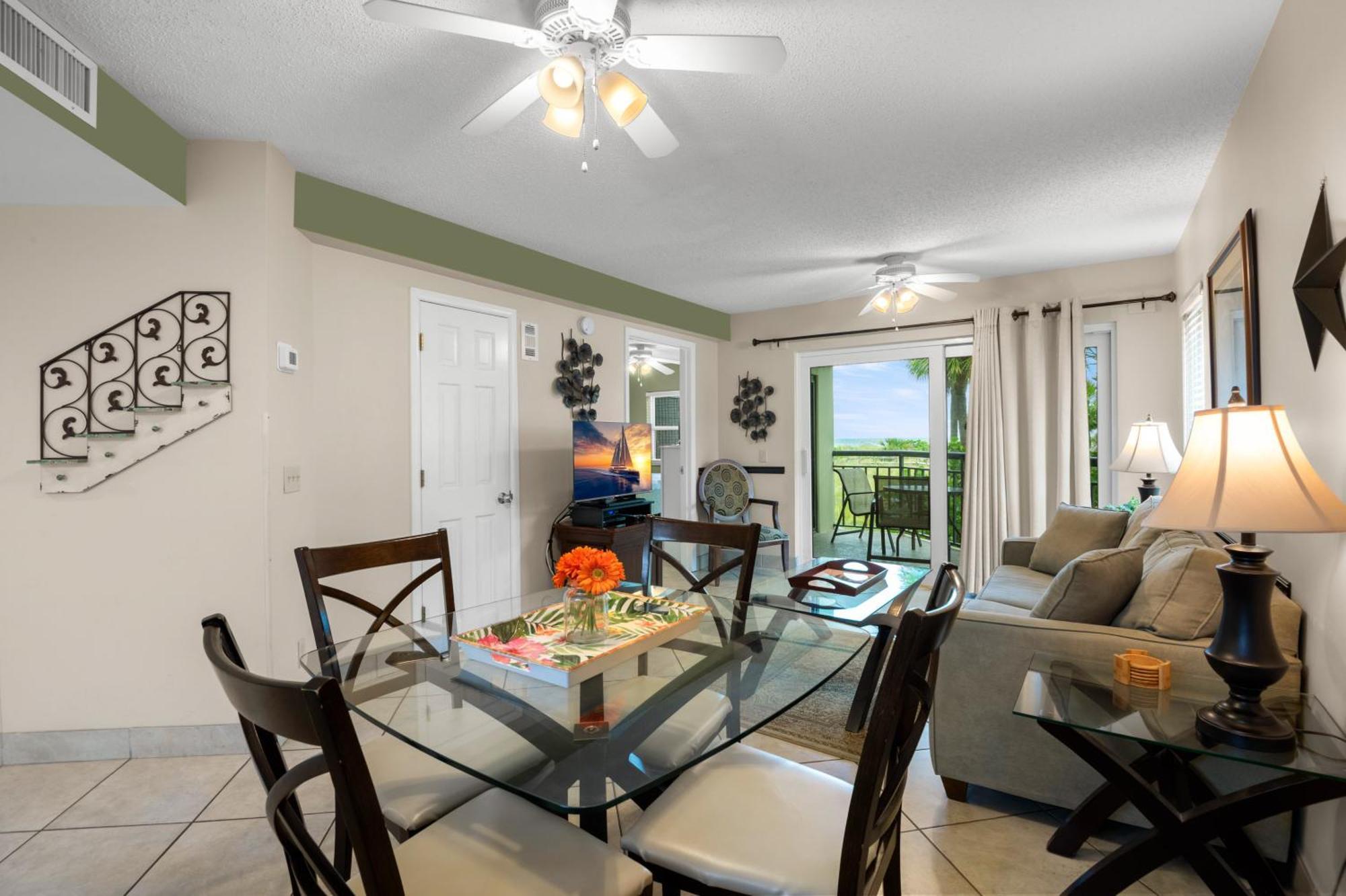One-Bedroom Apartment Balcony