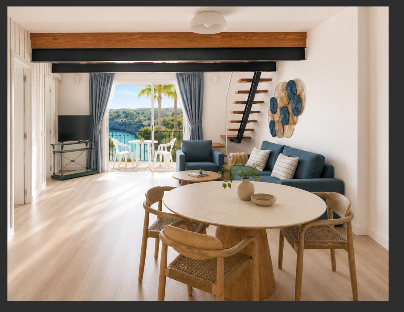 Deluxe Apartment mit 2 Schlafzimmern und Meerblick