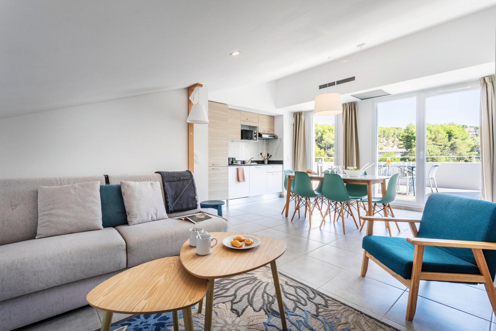 Appartement 2 Chambres en Duplex avec Grande Terrasse (6 Personnes)