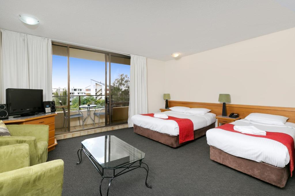 Two-Bedroom Apartment with Balcony