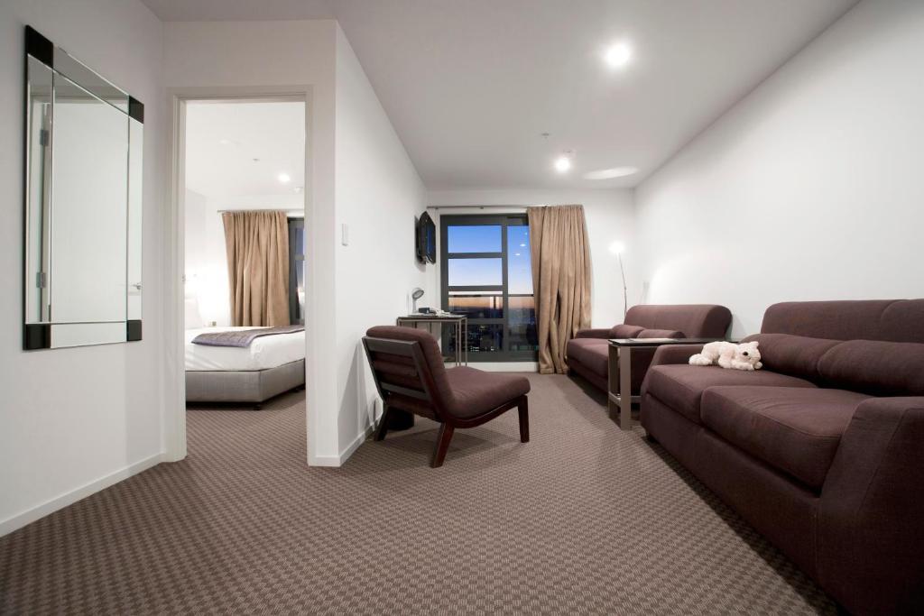 Large One-Bedroom Apartment Balcony