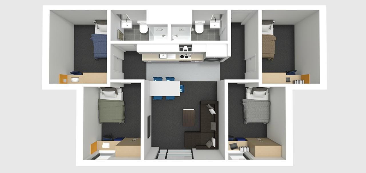 Four-Bedroom Apartment