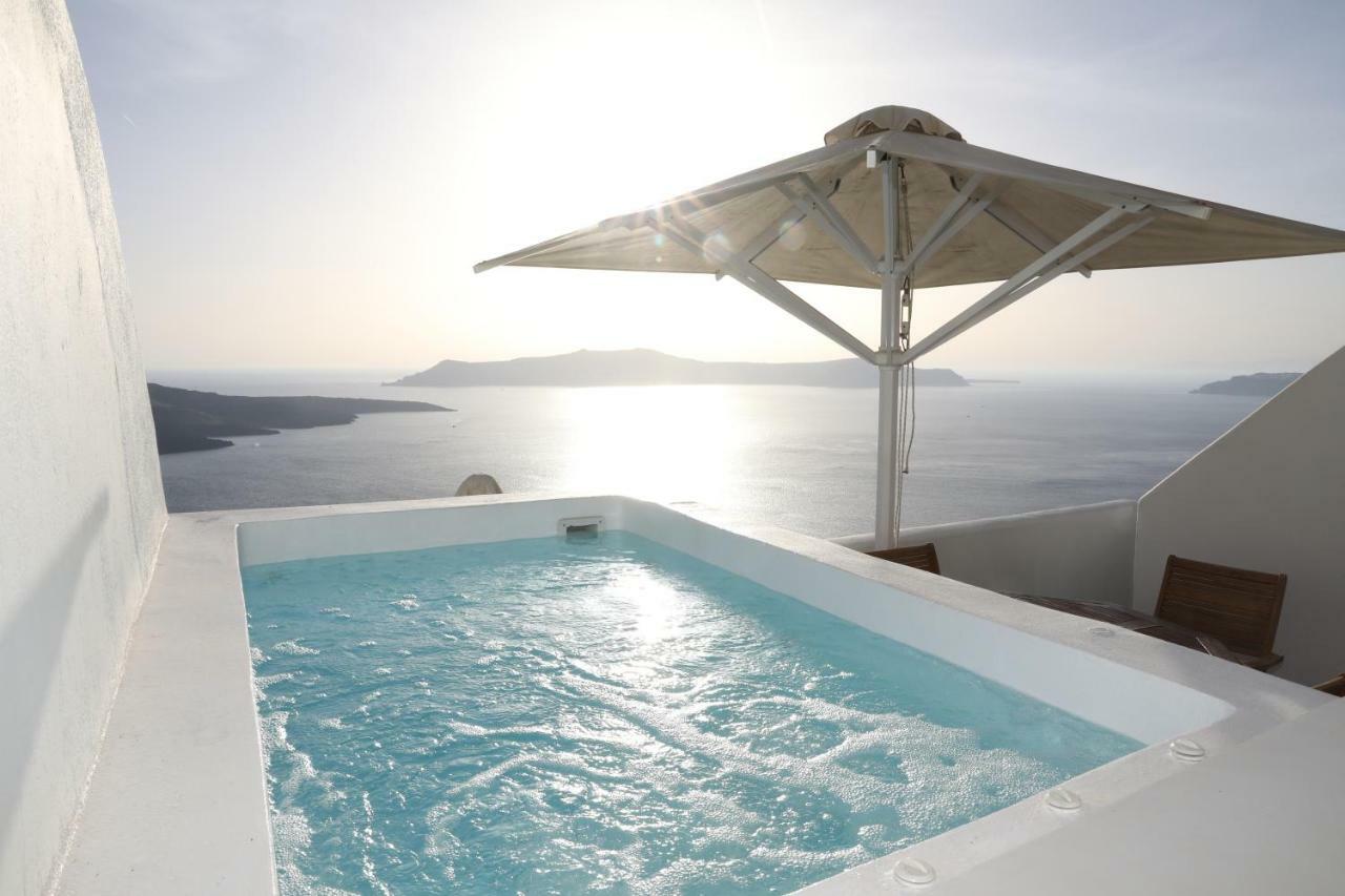 Villa Caldera View with Outdoor Hot Tub