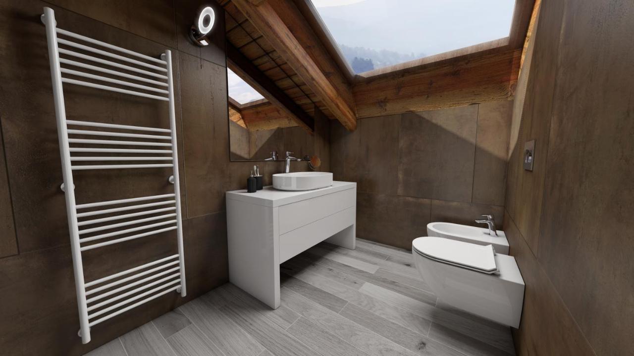 Camera Doppia con Letti Singoli con Bagno