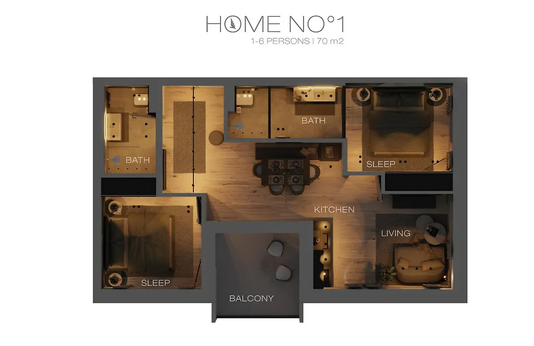 The Black Eagle Luxury Appartements-1