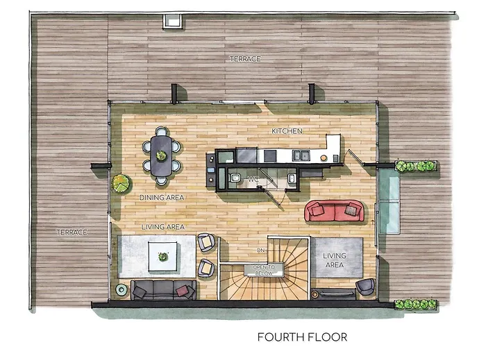 12, Apartments, 4-6 Pers, Central, Stunning View, Near Supermarket & Public Transport Oisterwijk