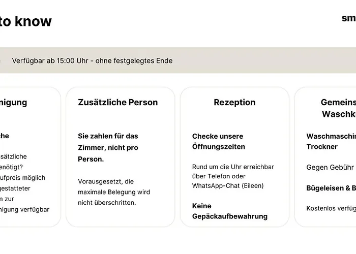 Aparthotel SMARTments business Mannheim Hauptbahnhof